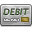 Credit card, Debit DarkGray icon