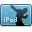 itunes, Credit card DarkSlateGray icon