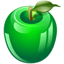 Apple, green ForestGreen icon