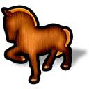 hot, trojan SaddleBrown icon