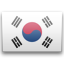Korea, south Black icon