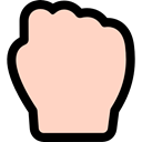 Hands, Fist, Gestures PeachPuff icon