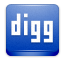 Digg CornflowerBlue icon