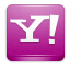 yahoo MediumVioletRed icon