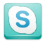 Skype MediumTurquoise icon