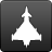 eurofighter DarkSlateGray icon