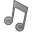 music DimGray icon