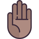 Gesture, Stop Violence, Awareness, Hand, Gestures Gray icon