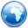 globe, Active SteelBlue icon