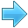 Arrow, right LightSkyBlue icon
