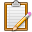 Edit, document SaddleBrown icon