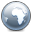 globe, inactive LightSlateGray icon