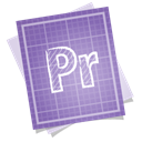 adobe, Blueprint MediumPurple icon