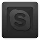 Skype DarkSlateGray icon