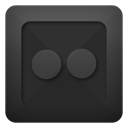 flickr DarkSlateGray icon