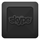 Skype, Text DarkSlateGray icon