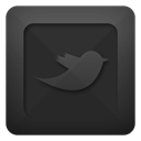twitter, bird DarkSlateGray icon
