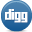 Digg SteelBlue icon