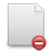 Empty, delete, document Gainsboro icon