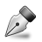 Pen, tool Black icon