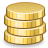Money, gold Khaki icon