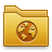 Folder, web Goldenrod icon