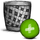 Trash, Add OliveDrab icon