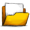 Full, Folder Gold icon