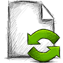 refresh, File OliveDrab icon