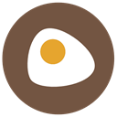 protein, Boiled Egg, organic, food, fried egg DarkOliveGreen icon
