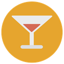 straw, Alcohol, cocktail, food, party, Alcoholic Drinks, leisure, drinking Goldenrod icon