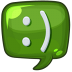 hdpi, Message OliveDrab icon
