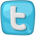 hdpi, twitter MediumTurquoise icon