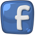 hdpi, Facebook SteelBlue icon