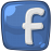 Facebook, mdpi SteelBlue icon