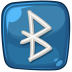 Bluetooth, hdpi SteelBlue icon