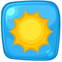 weather DodgerBlue icon