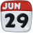 mdpi, Calendar Gainsboro icon
