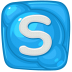 hdpi, Skype DodgerBlue icon