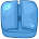 dropbox, ldpi CornflowerBlue icon