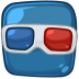 Goggles, hdpi SteelBlue icon