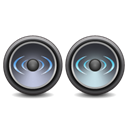 Stereo Black icon