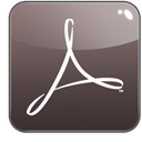 Acrobat, distiller, adobe DarkSlateGray icon