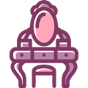Beauty, Beauty Salon, desk, fashion, Grooming, Mirror DimGray icon