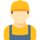 people, profession, worker, Man, Occupation, Avatar, job, Builder Gold icon