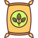 Seeds, Fertilizer, gardening, organic SandyBrown icon