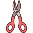 Cut, Cutting, gardening, Tools And Utensils, scissors, Handcraft Black icon