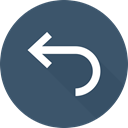 Multimedia Option, left arrow, Orientation, Arrows, directional DarkSlateGray icon