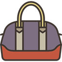 Bag, Femenine, Handbag, fashion Gray icon