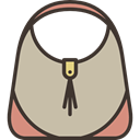 Bag, fashion, Femenine, Handbag Silver icon